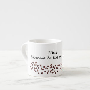 Espressoname Custom gift, Expresso Liebhaber, Espressotasse