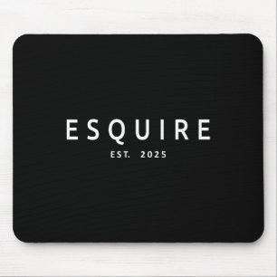 Esquire Est. 2025 Rechtsanwaltskanzlei Gradu Mousepad