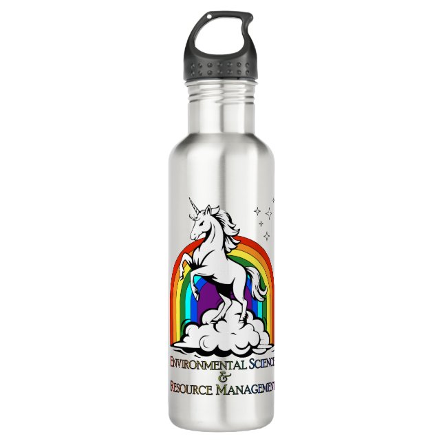 ESRM-Regen Edelstahlflasche (Vorderseite)