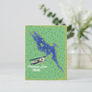 Esrum-See Dänemark Reise Karte Postkarte