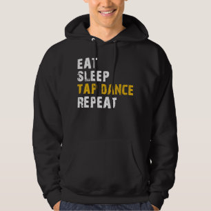 Ess Schlaf steche Tanz wiederholen Hoodie