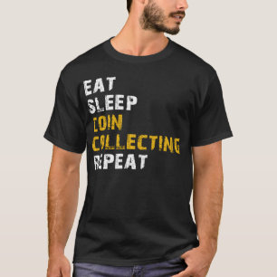 Ess-Schlafmünze Sammeln T-Shirt