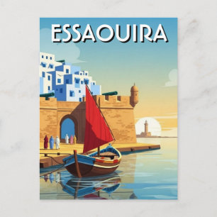Essaouira Marokko Reise Postkarte