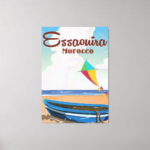 Essaouira Marokko Vintage Reiseplakat Leinwanddruck