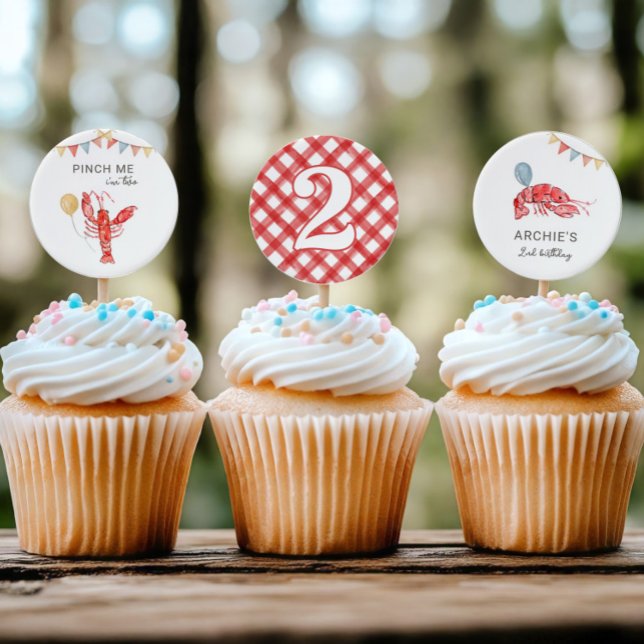 Essbare Krebs Cupcake Dekorationen (Von Creator hochgeladen)