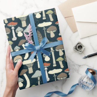 Essbare Mushroom Garden Geschenkpapier