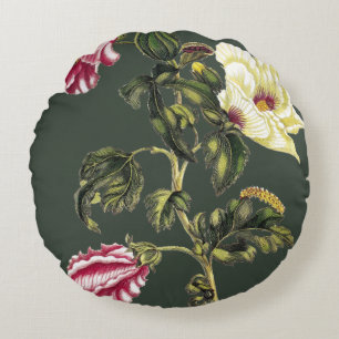 Essbarer Eibisch Rundes Kissen