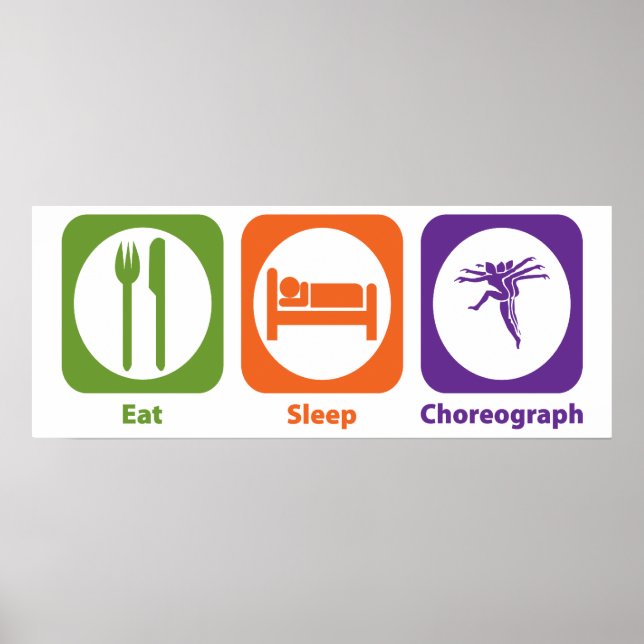 Esse Sleep Choreograph Poster (Vorne)