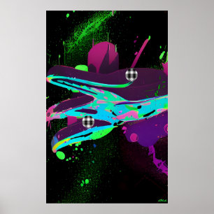 Esseloria - Ken Gage Abstrakt Poster