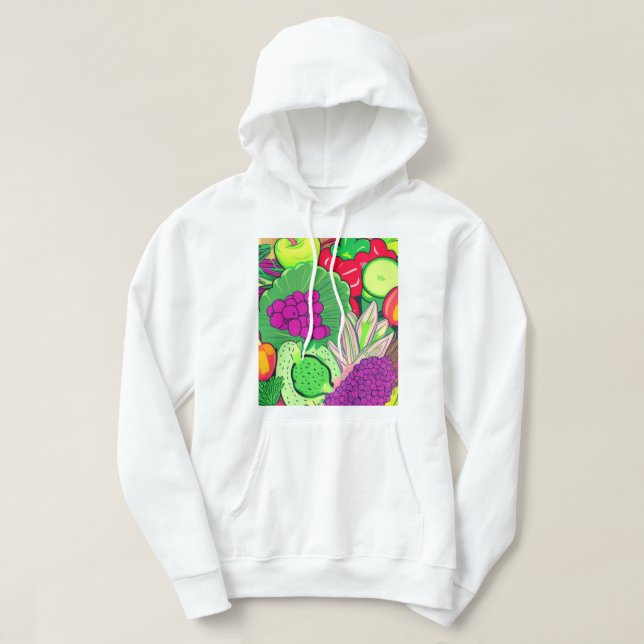 Essen als Medizin Hoodie (Design vorne)