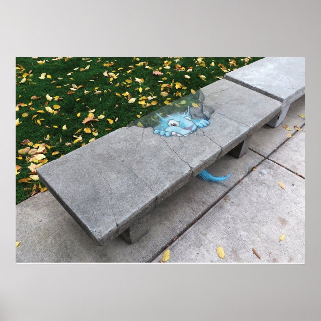 Essen auf dem Campus Poster (Vorne)