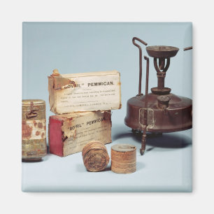 Essen auf Scotts Antarktis-Expedition aufgenommen Magnet