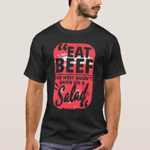 Essen Beef West Salad Fleisch Jokes Butchers T-Shirt