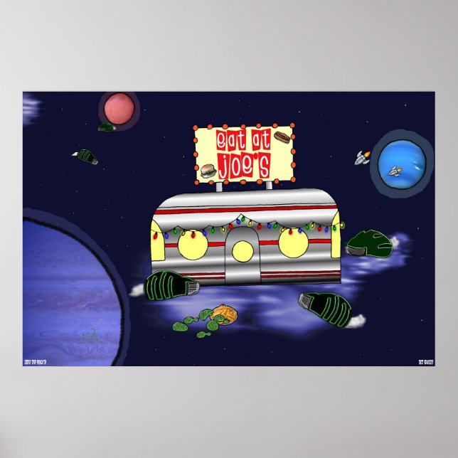 Essen bei Joe's Poster (Vorne)