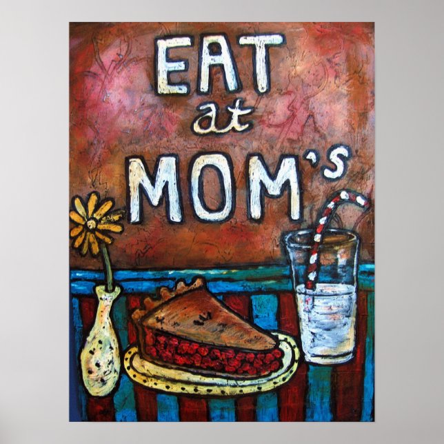 Essen bei Mama ~ Mama Diner Poster (Vorne)