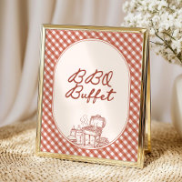 Essen Buffet Baby Q BBQ Paare Baby Shower