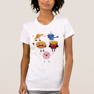 Essen Charaktere T-Shirt