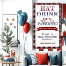 Essen Drink & Be Patriotic 4. Juli Pool & GRILLEN
