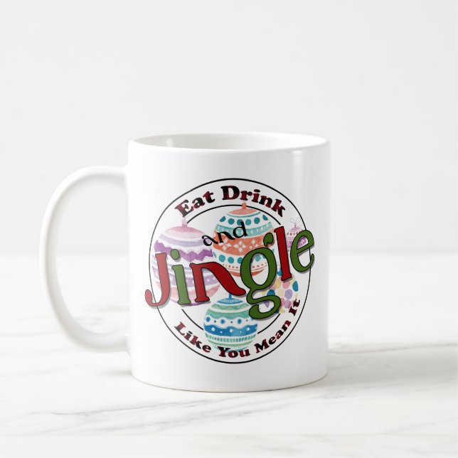 Essen Drink & Jingle Kaffeetasse (Links)