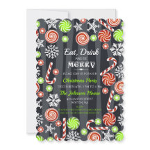 Essen Drink sei frohe Weihnachten Bonbonschneefloc