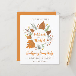 Essen Drink sein dankbar Freundliches Party