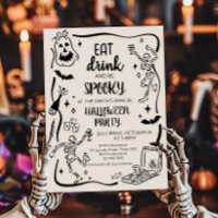 Essen Drink und leckeres erwachsenes Halloween-Par