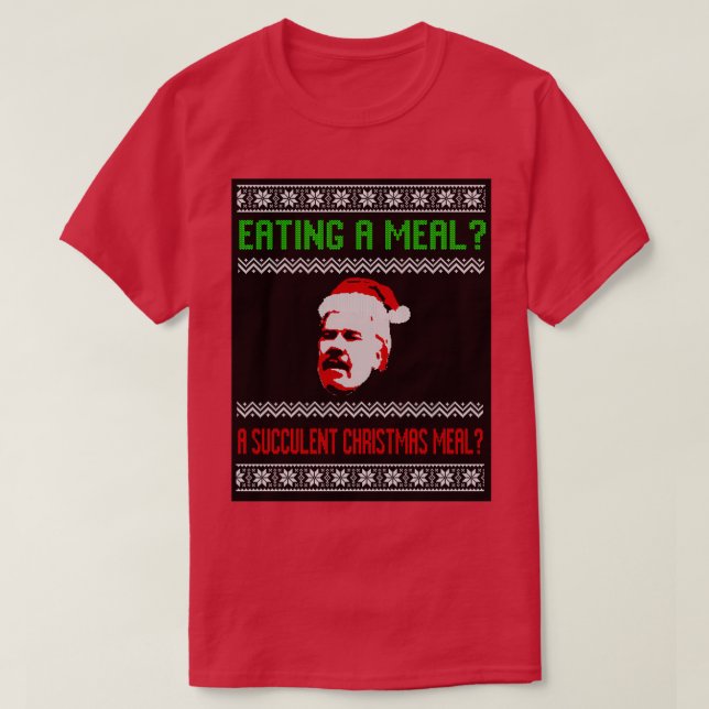 ESSEN EINES MAHLZEITES EINE ERFOLGREICHE CHRISTMAS T-Shirt (Design vorne)