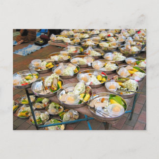 Essen für Hindu Postkarte