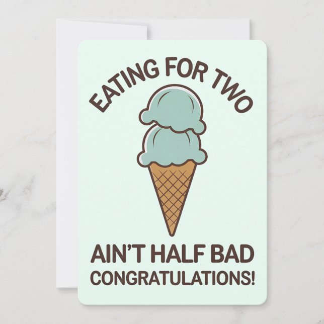 Essen für zwei mal nicht halb schlechte Sonnencrem Einladung (Vorderseite)