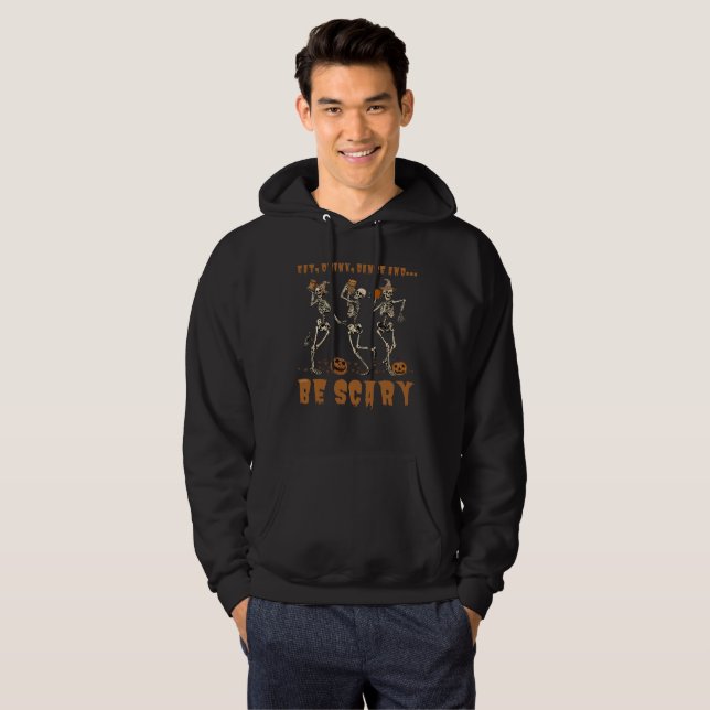 ESSEN, GETRÄNK, TANZEN... UND BEÄNGSTIGENDEN lusti Hoodie (Vorne ganz)
