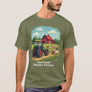 Essen got? Vielen Dank an Bauer Tractor T - Shirt