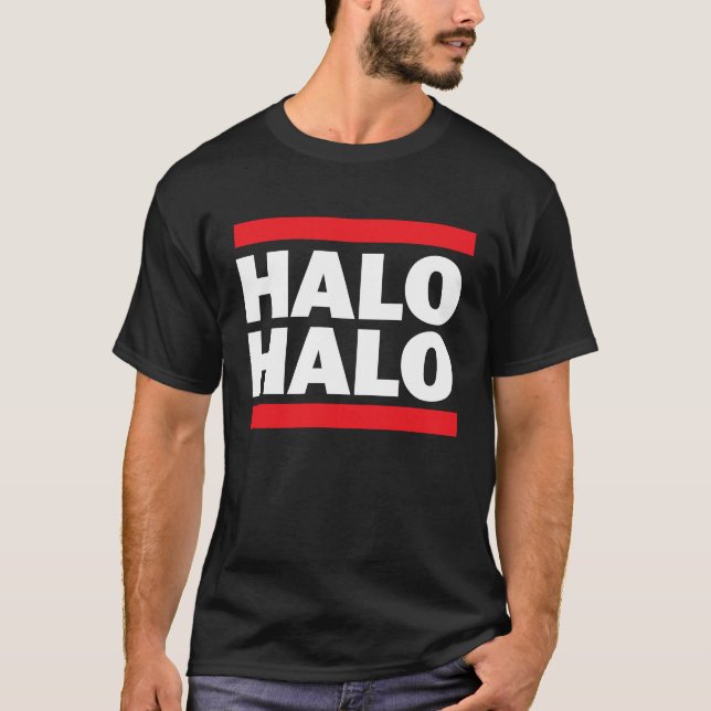 Essen HALO HALO Filipino Kultur Prix T-Shirt (Vorderseite)