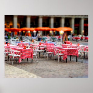 Essen im Freien Poster