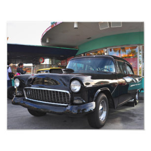 Essen in den 50er Jahren bei Mel's Diner Fotodruck