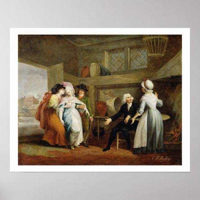 Essen in den Hayfields (überrascht von Herrn Thorn Poster (Vorne)