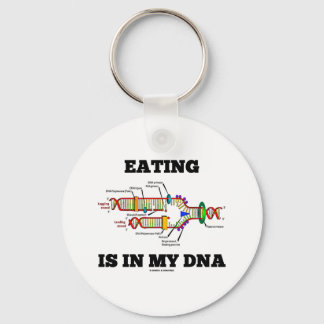 Essen ist in meiner DNA (DNA-Replikation Spaß) Schlüsselanhänger