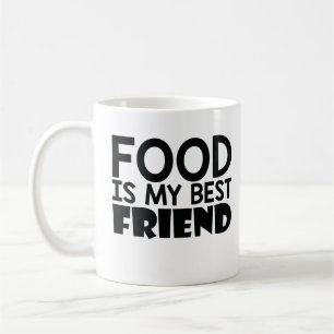 Essen ist mein bester Freund Kaffeetasse