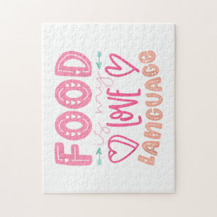 Essen ist meine Liebe - Retro-Food-Lover-Koch C Puzzle