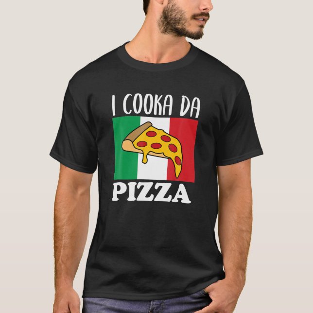 Essen Lover I Cookie Da Pizza Italienisches Food M T-Shirt (Vorderseite)