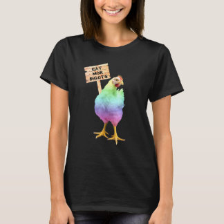 Essen Mor Bigots Rainbow Chicken T-Shirt