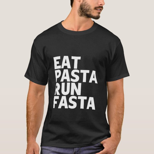 Essen Nudeln am schnellsten T-Shirt (Vorderseite)