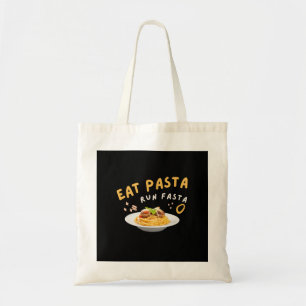 Essen Pasta Run Fasta-Spaghetti-Food-Funny Tragetasche