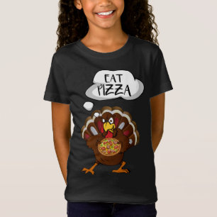 Essen Pizza Funny Erntedank Vegan Kinder Erwachsen T-Shirt