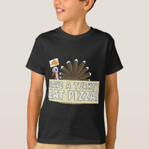 Essen Pizza Funny Vegetarisch niedlich Weihnachtst T-Shirt