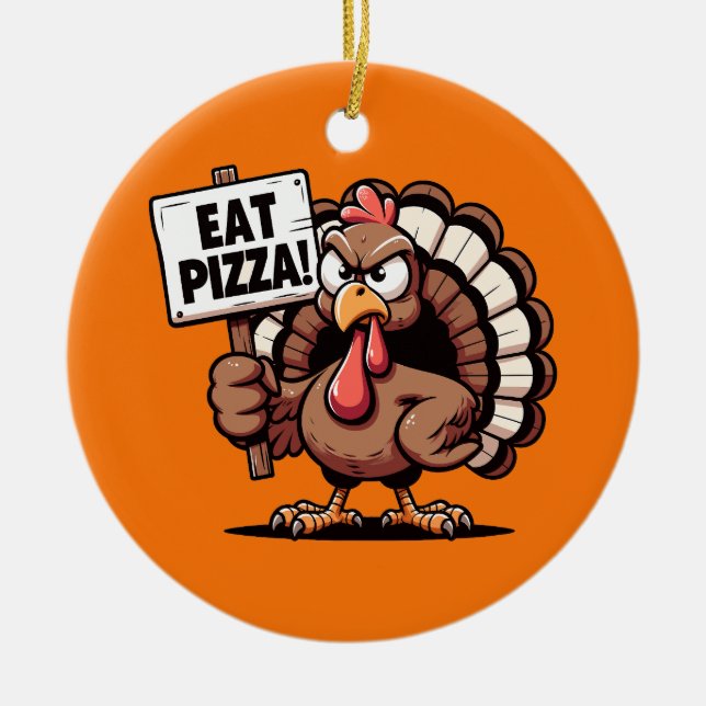 Essen Pizza Türkei Ornament (Vorne)