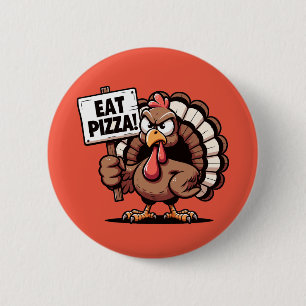 Essen Pizza Turkey Button