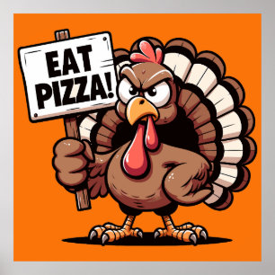 Essen Pizza Turkey Poster