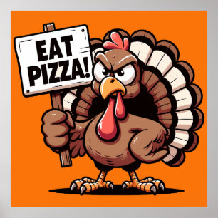 Essen Pizza Turkey Poster