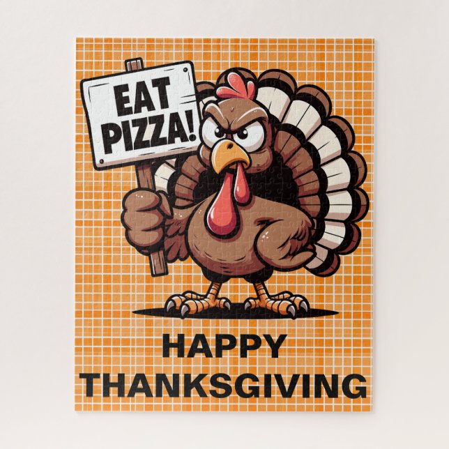 Essen Pizza Turkey Puzzle (Vertikal)