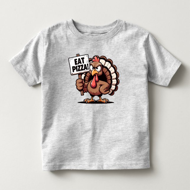 Essen Pizza Turkey T Shirt (Vorderseite)